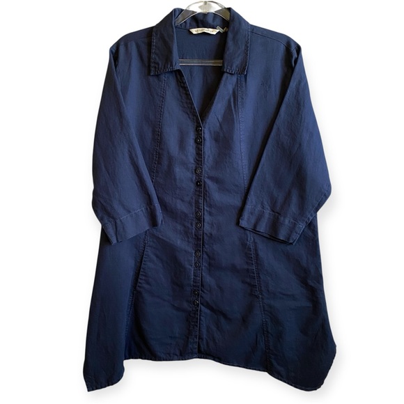 Soft Surroundings Tops - Soft Surroundings Linen Blend Tunic Top